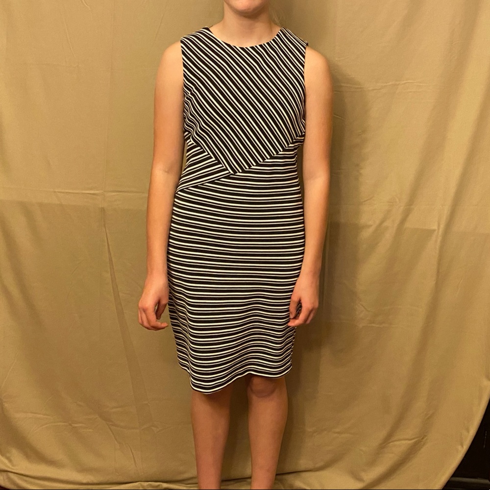Calvin Klein Black & White Dress
